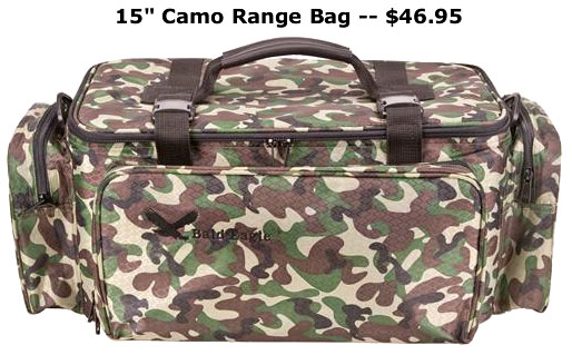 Grizzly Range Bag 15" Camo