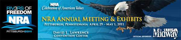 NRA Annual Meeting, April 28-May 1, Pittsburgh PA