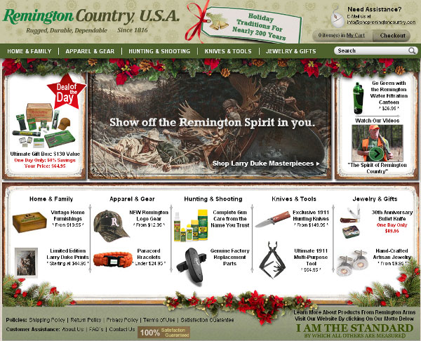 Remington Country USA webstore
