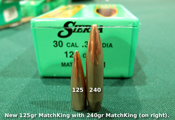 Sierra Bullets 125 grain match king 308