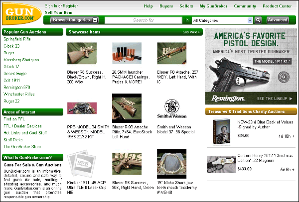 gunbroker.com two billion sales auction