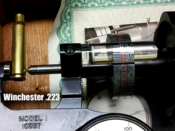 .223 Remington Lake City Brass Hardness Lapua Winchester 5.56x45