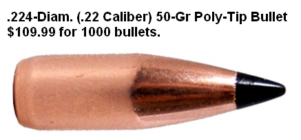 Polymer Tip Varmint Bullet Sale Midsouth