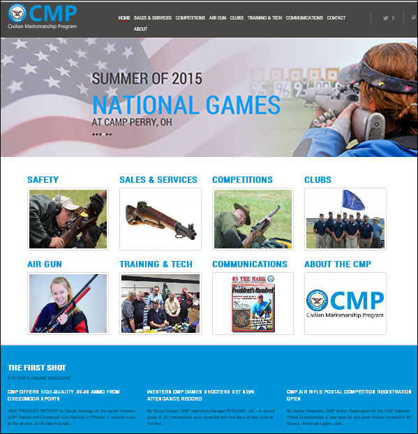 CMP Civilian Marksmanship Program website www.thecmp.org