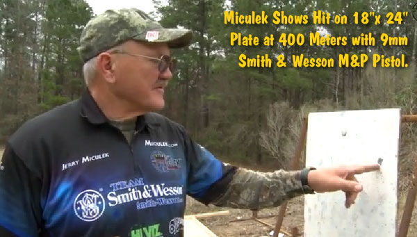 jerry miculek 400m pistol shot