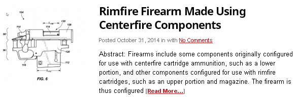 TFB firearms patent blog gun firearms