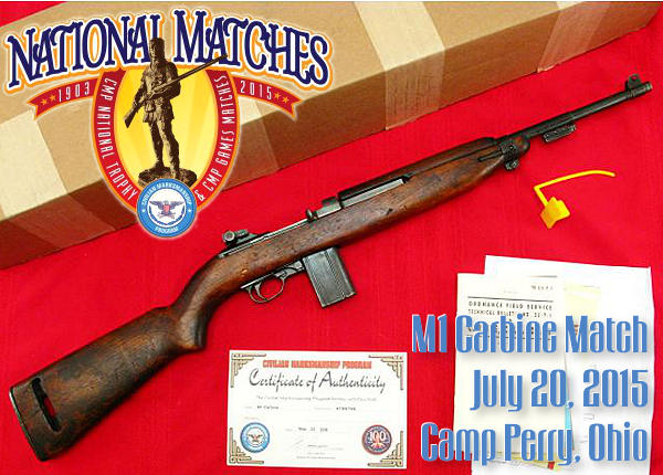 m1 m2 carbine jerry miculek CMP Games Camp Perry
