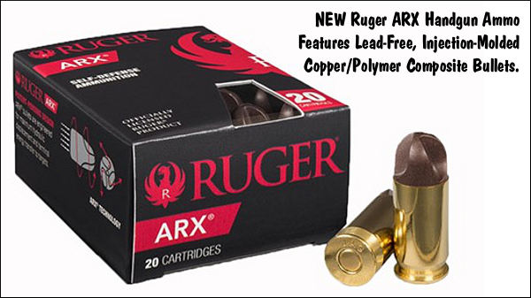 Ruger ARX Ammunition Ammo Injection Molded Matrix Composite Copper Nylon Polymer