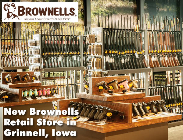 Brownells retail store Grinnell Iowa IA