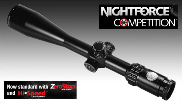Nightforce comp competition scope 15-55 Bruno Shooters Supply