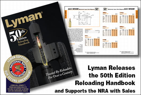 Lyman Releases 50th Edition Reloading Handbook at NRA Show « Daily Bulletin