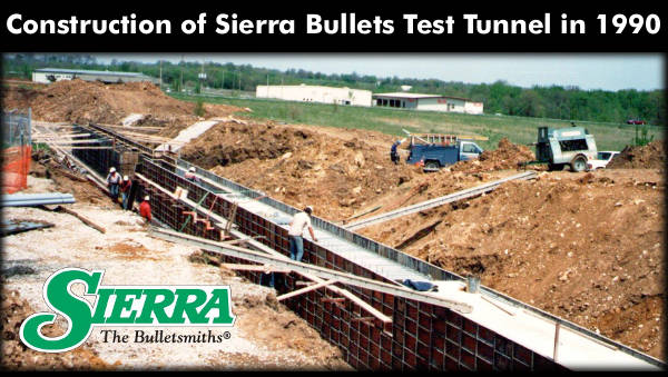 Sierra Bullets Test Tunnel Barrels