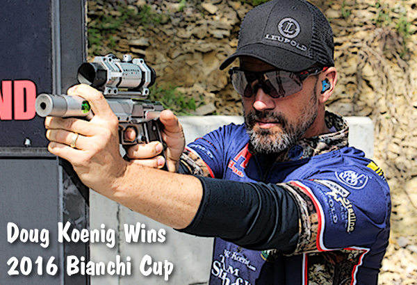 Doug Koenig Bianchi Cup 2016 Pistol Shooting Competition