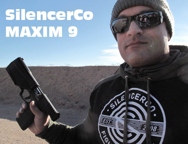 silencerco maxim 9 9mm suppressed pistol