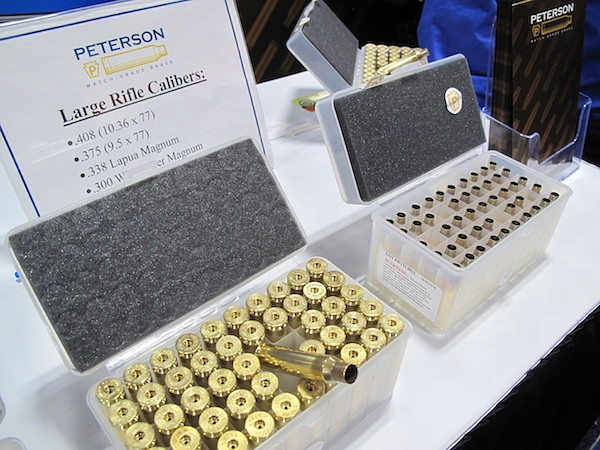 Peterson Cartridge Brass Cheytac .338 .408 .375 Magnum