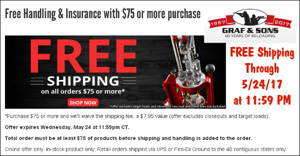 Graf & Sons Grafs free shipping promo code May Sale